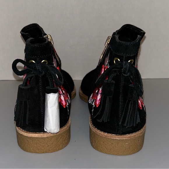 NWOT Kate Spade New York Suede Bellville Flat Ankle Boots Womens Size 8 - Picture 4 of 5